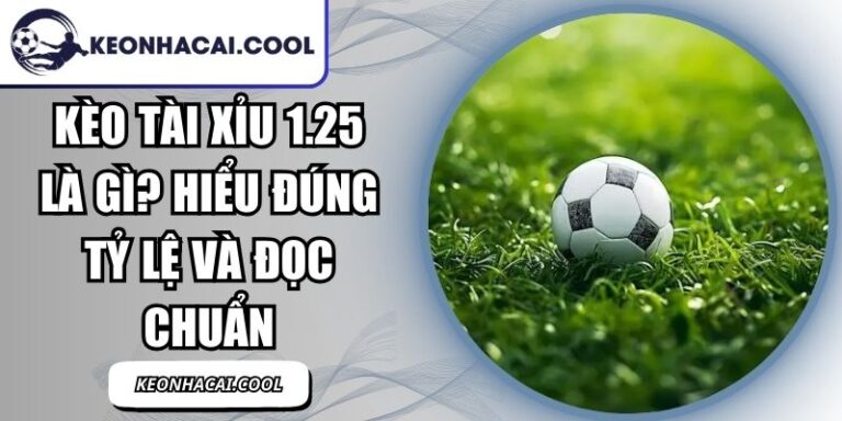 Kèo Tài Xỉu 1.25 Là Gì