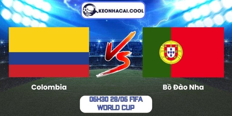 Colombia vs Bồ Đào Nha